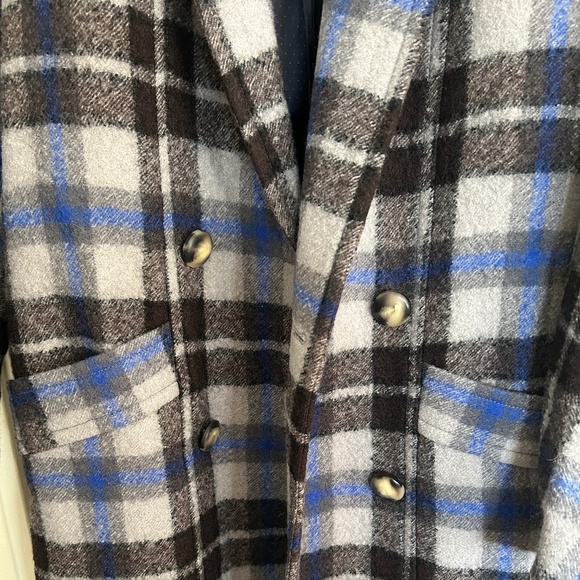 Sézane Viktor Wool Coat – Prairie Check – Size 2 (FR 34) – NWT - Picture 8 of 11